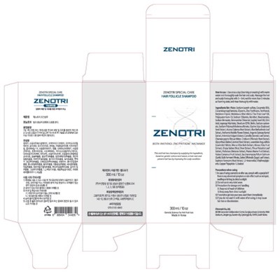 300ml (Zenotri Follicle Shampoo)